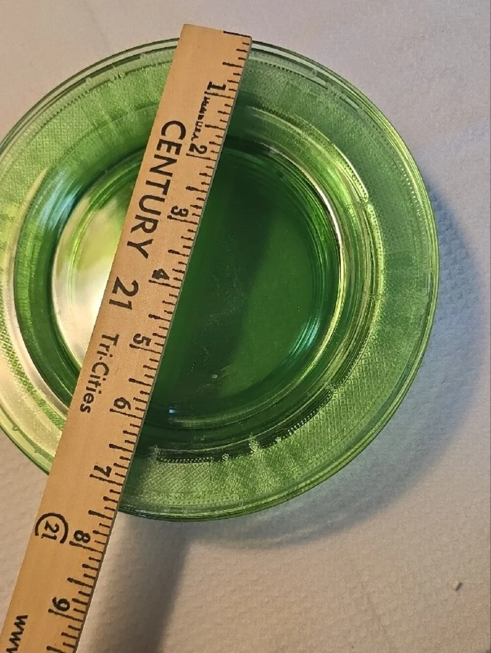 RARE URANIUM GLASSBeverly Green 7